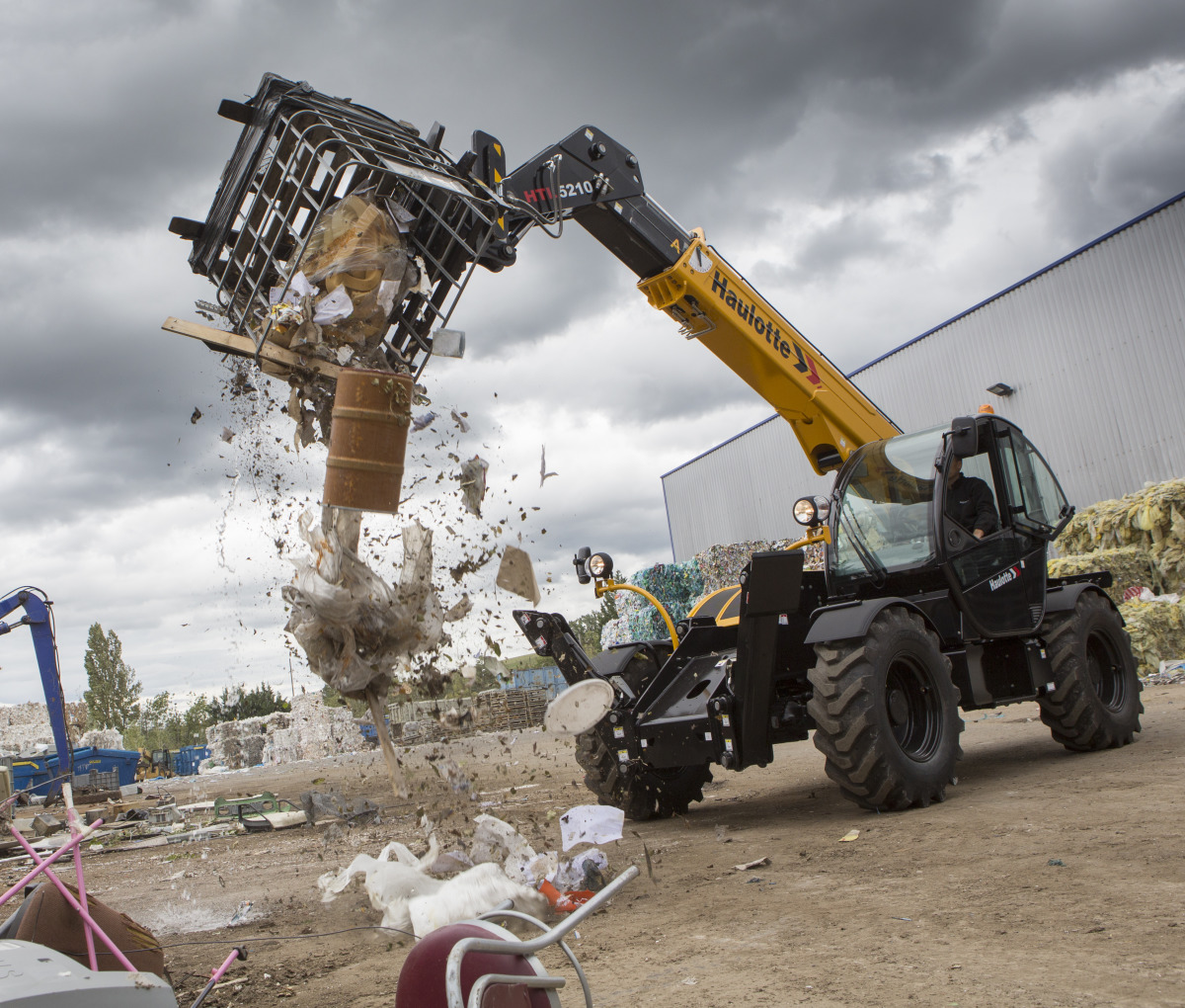 Bán xe nâng telehandler Haulotte